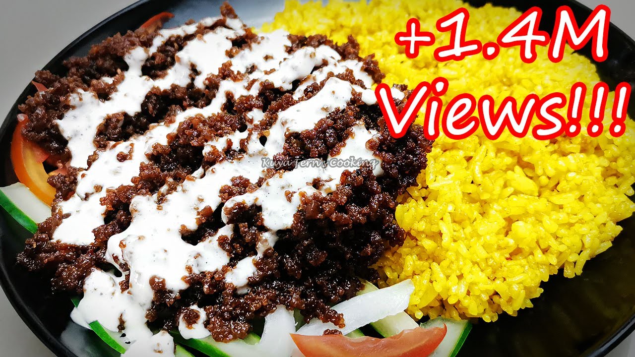 THE SECRET TO MAKE THE BEST SHAWARMA RICE ALA TURKS | WITH GARLIC MAYO SAUCE!!!