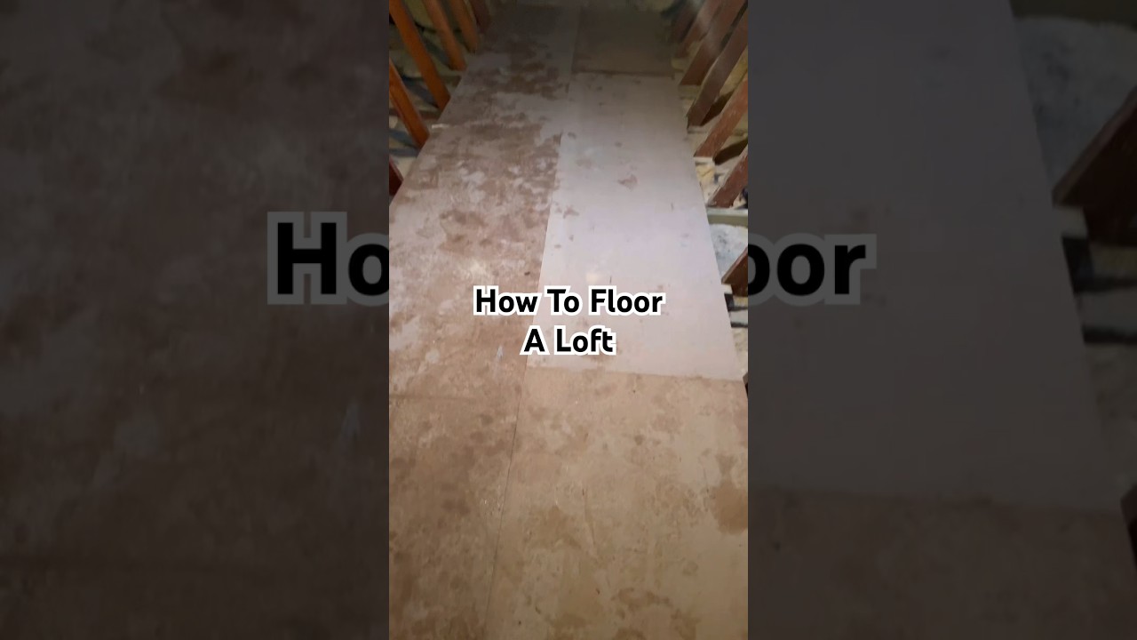 How To Floor A Loft #howto #diy