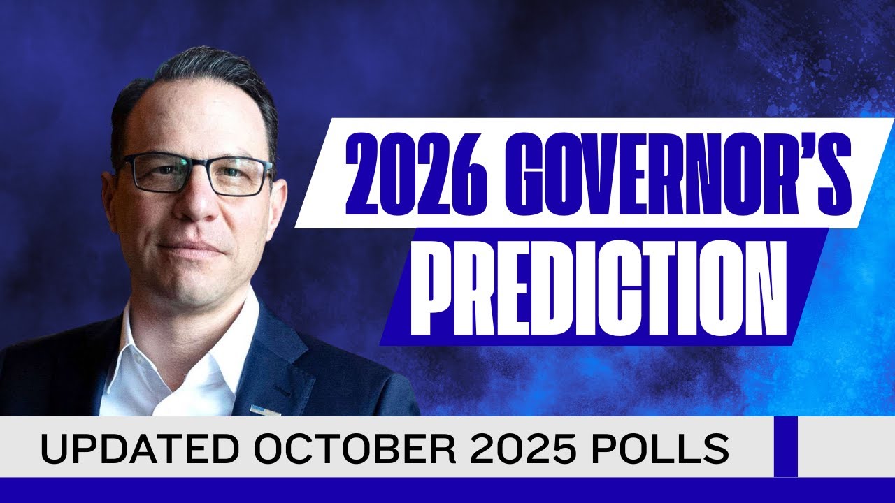 2026 Governor's Elections Prediction - Updated October 2025 Polls