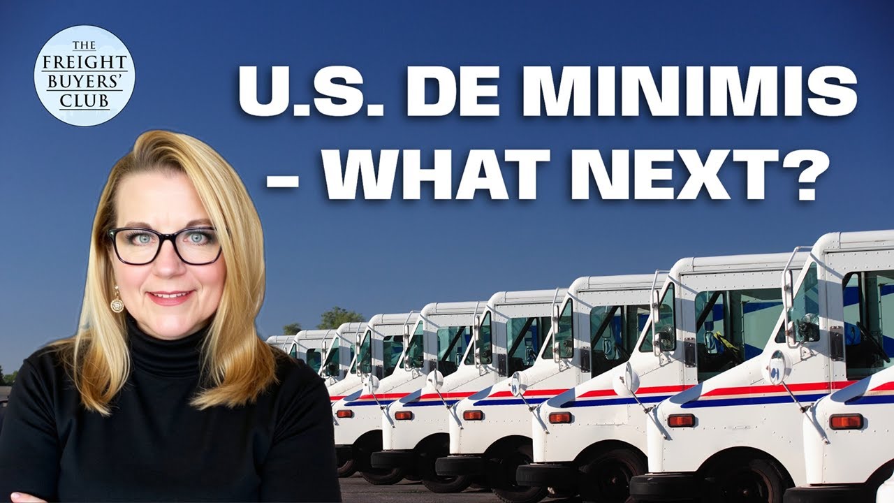 Cindy Allen (former CBP) on future options for U.S. de minimis rules and implementation