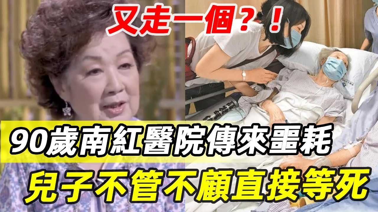 痛心！90歲南紅命不久矣？！兒子不孝，對母親不管不顧！一家6口2個離世內幕太心酸，丈夫楚原臨終場景曝光 #南紅 #TVB #邵氏#娛記太太