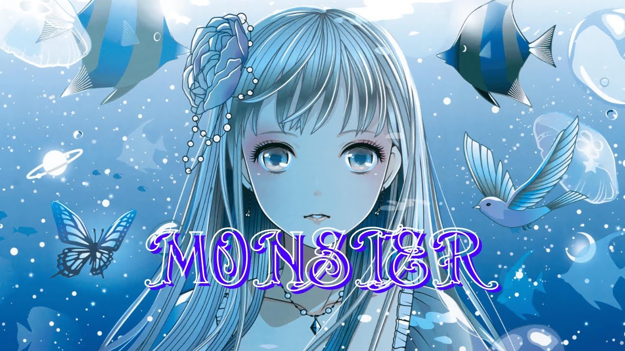 Nightcore - Monster (Lyrics)
