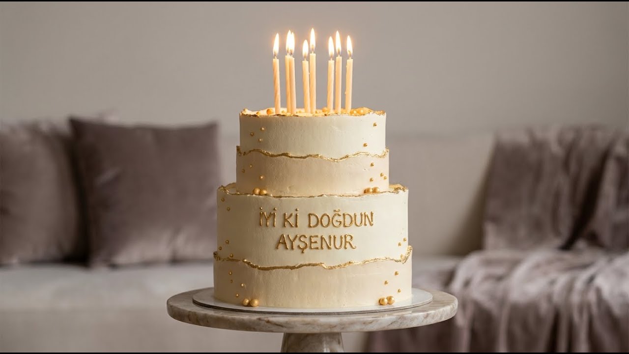 İyi Ki Doğdun Ayşenur 🎂 | İsme Özel Doğum Günü Şarkısı