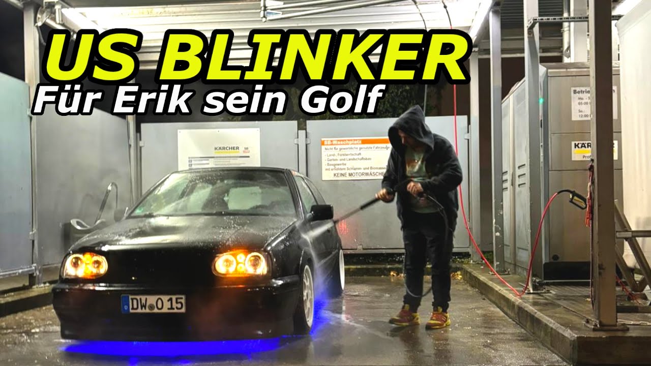 US Standlicht an Eriks Golf 3, Neue Scheinwerfer mit US Standlicht Modul