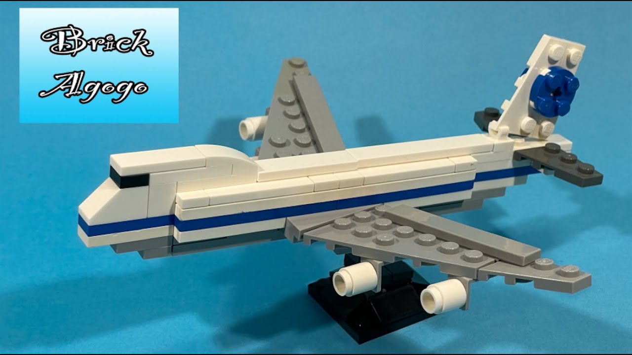 Lego Boeing 747-100 Pan Am livery - Lego Custom MOC