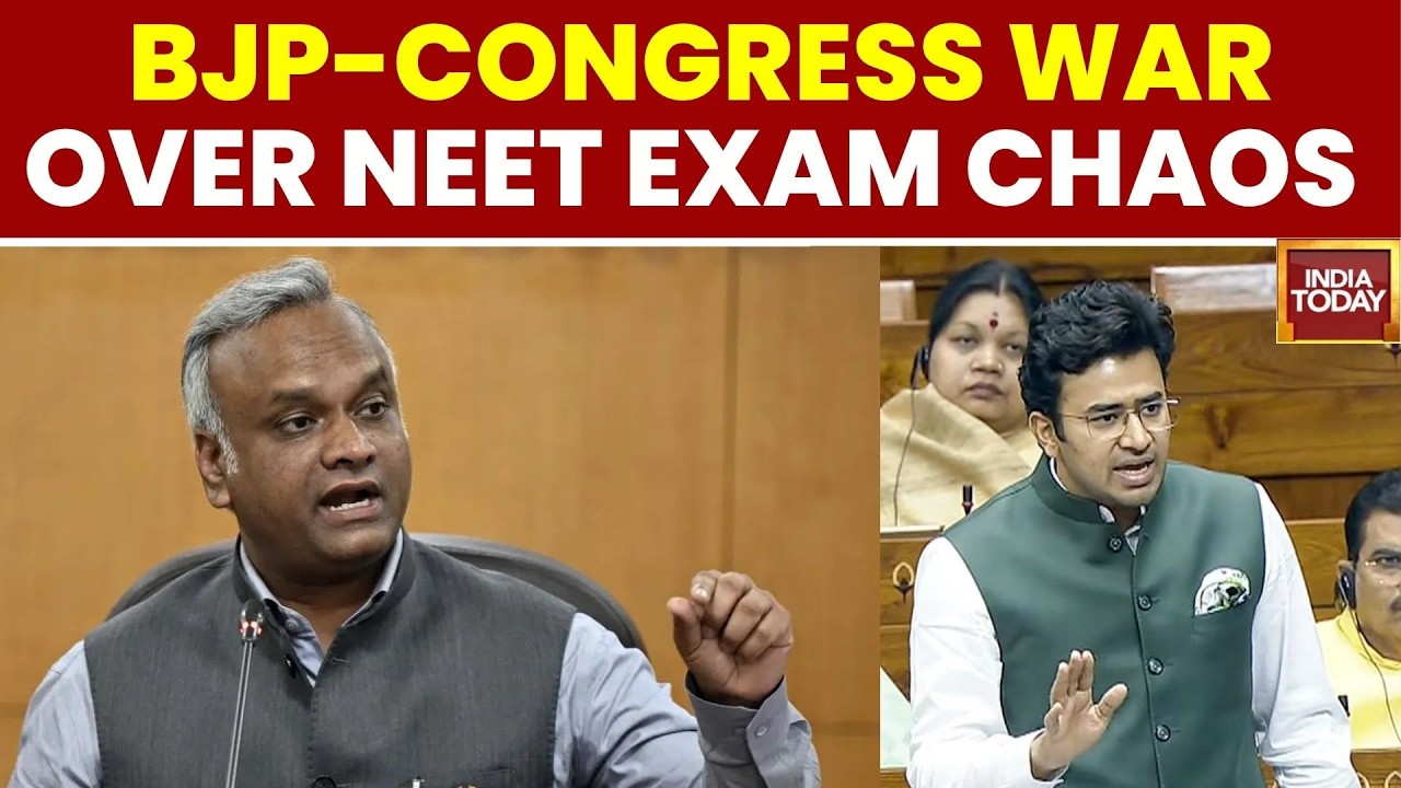 NEET Day Controversy in Bengaluru | Priyank Kharge Fires Back at Tejasvi Surya