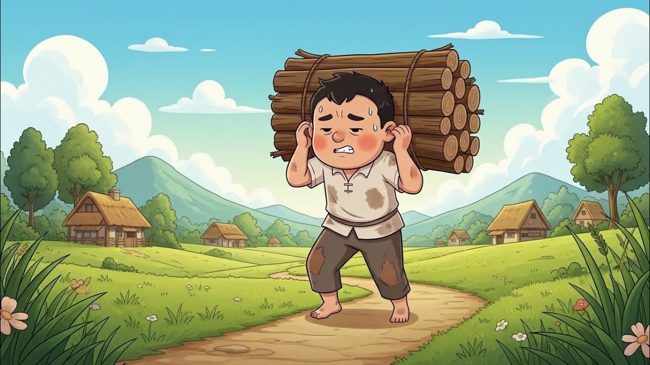 นิทาน| ✨️ไอ้เขียว ลูกเขยจอมขี้เกียด✨️#เล่านิทาน #นิทานสอนใจ #cartoon 