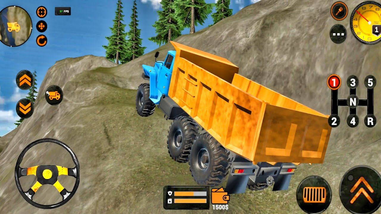 Backhoe Loader JCB Simulator Gameplay - Indian Vehicles JCB Truck Driving - Android Gameplay