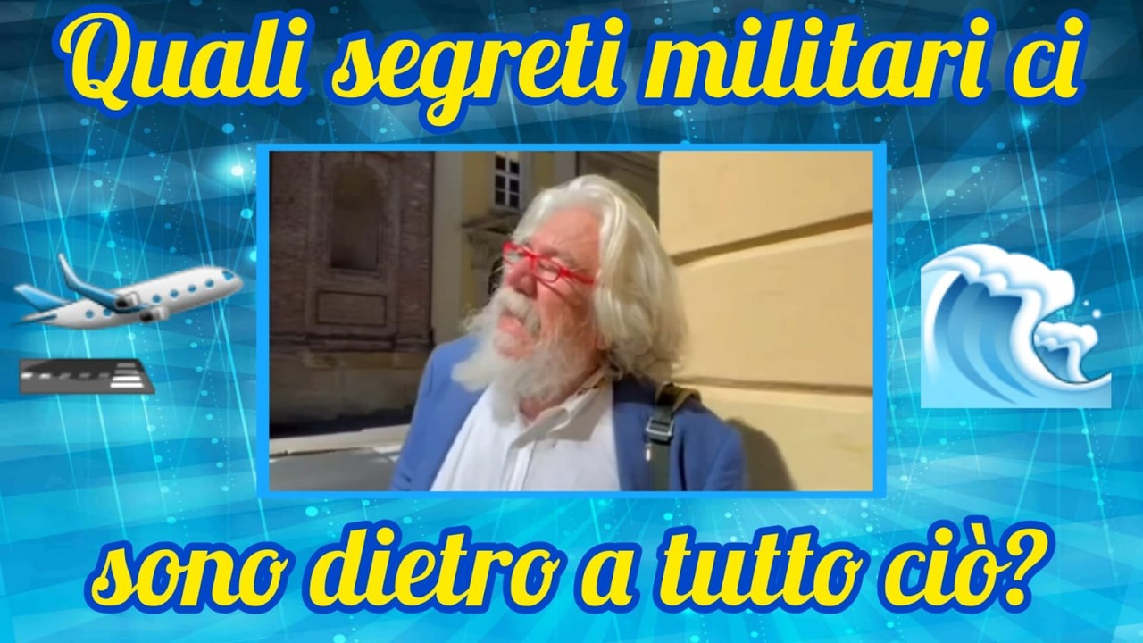 Quando Alessandro Meluzzi parlava di scie chimiche