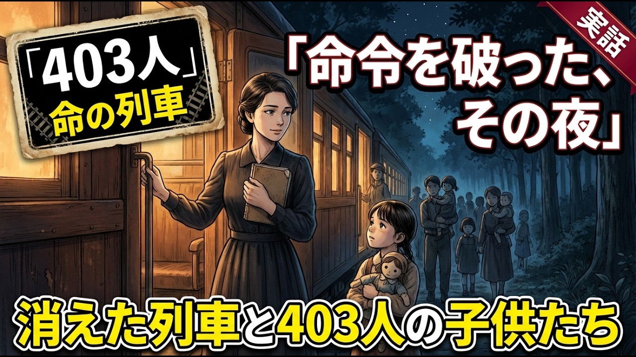 「行き先：不明」満州から消えた403人の子供たち、50年後に明かされた真実