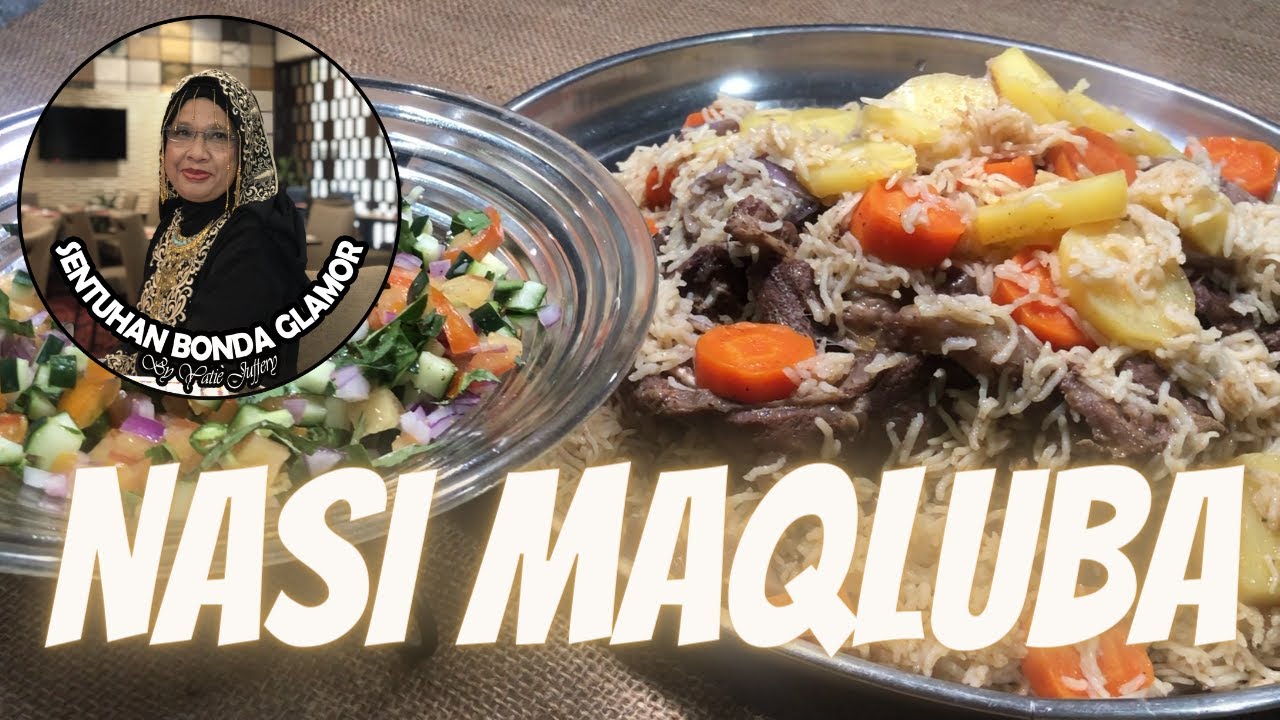 Nasi Maqluba Dengan Salsa Daun Selasih