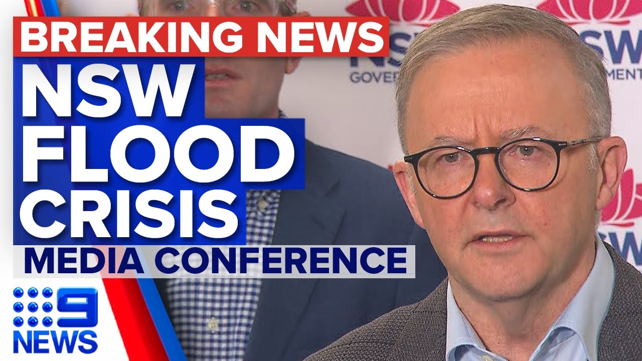 PM announces cash grants and 250 ADF personnel to aid in NSW floods | 9 News Australia