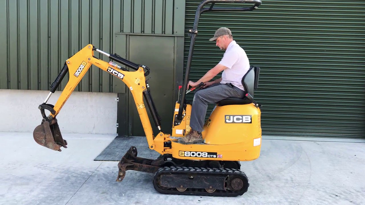 JCB 8008 Micro Digger Demo
