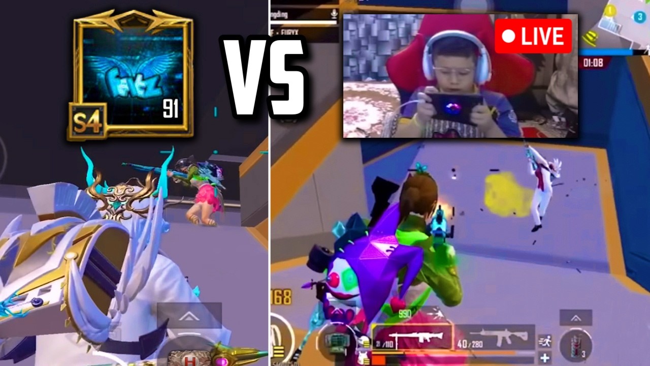 FEITZ VS #1 KID STREAMER IN ASIA!! | PUBG Mobile