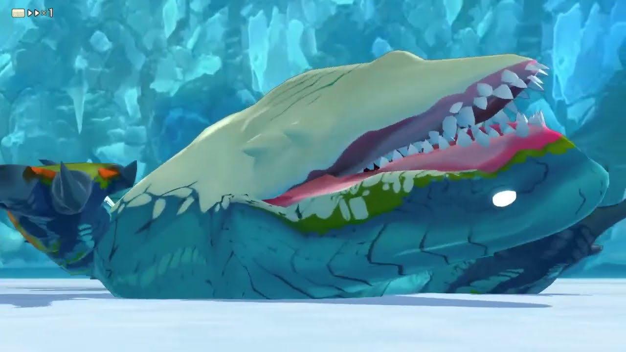 نكمل من  مدينة الثلج : Monster Hunter Stories