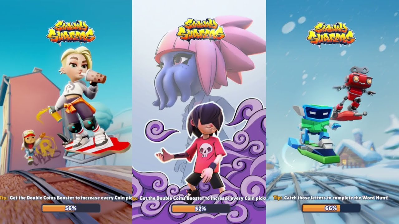 Subway Surfers : Copenhagen (Rivals) 2023 🆚 Tokyo 🗼 2023 🆚 North Pole ❄️🌨️ 2023