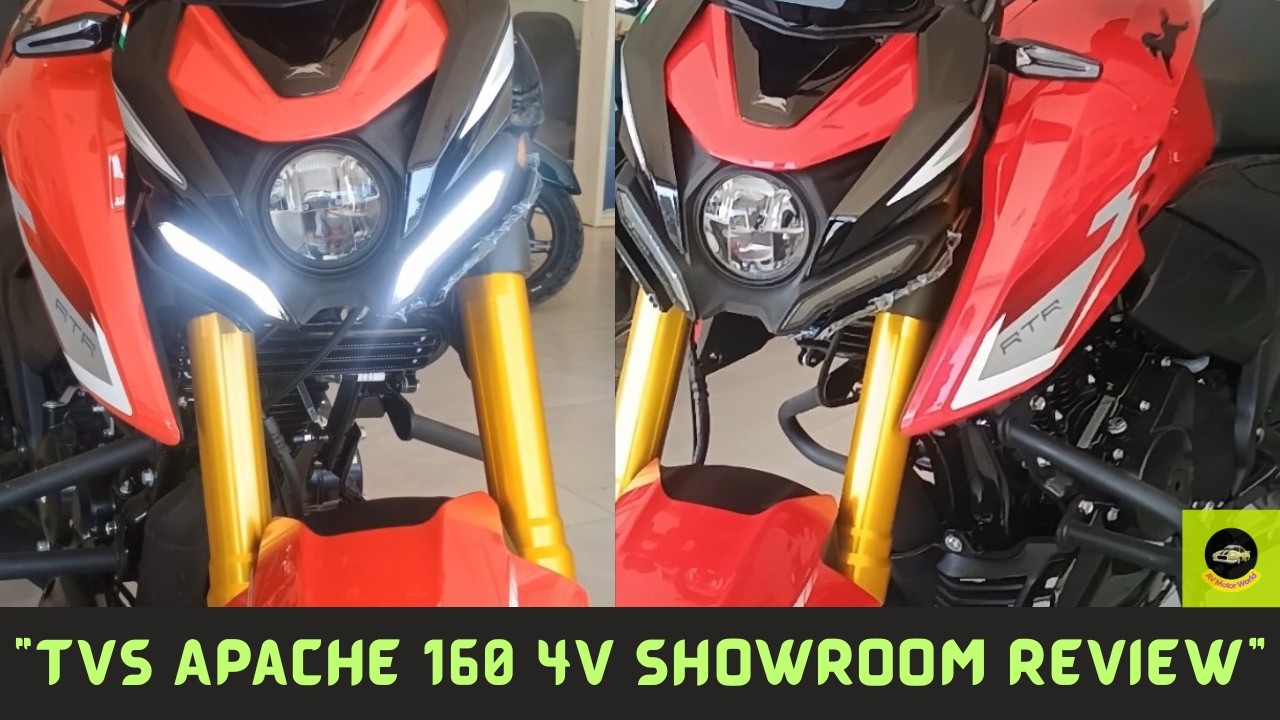 New TVS Apache 160 4V Showroom Video | Should You Buy?