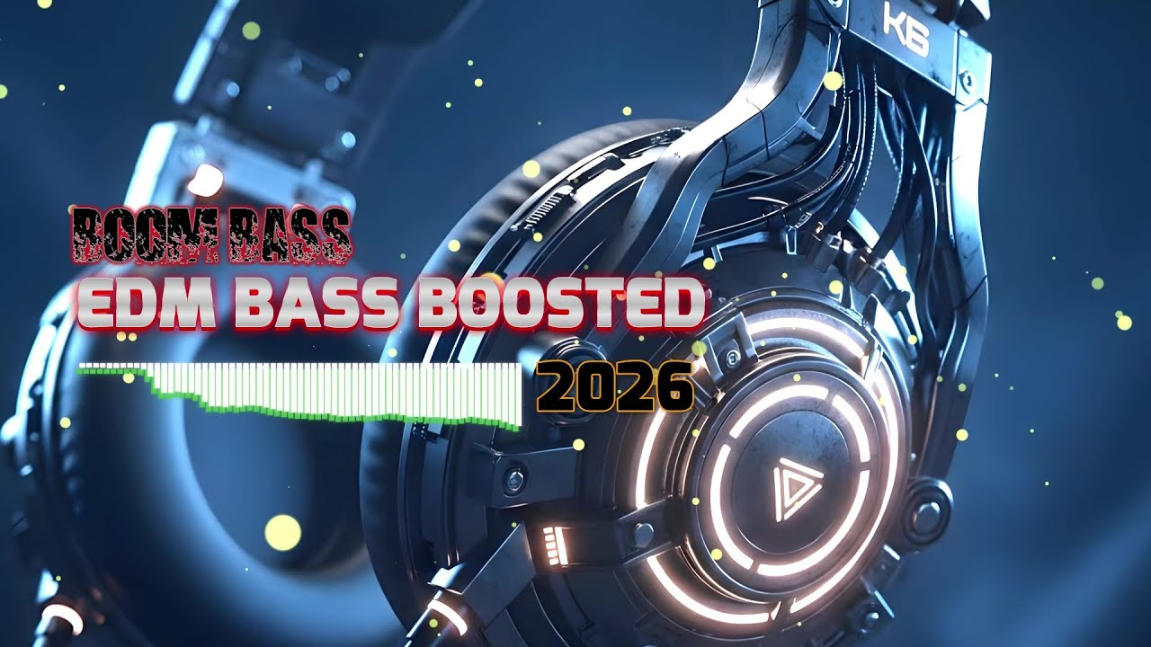BOOM BASS 🚨🎶EDM Remix Club Banger 2026 💯 Night Drive 😎 | Gym Workout 💪