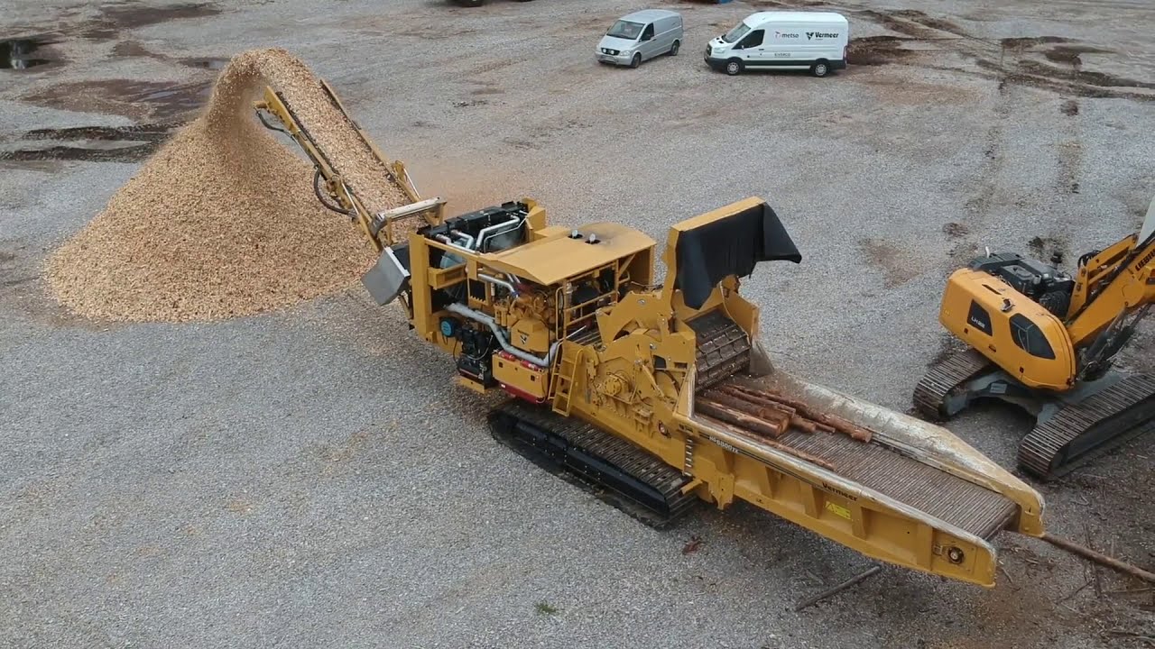 Vermeer HG6800TX murskain, 950 hv, hakkurirummulla