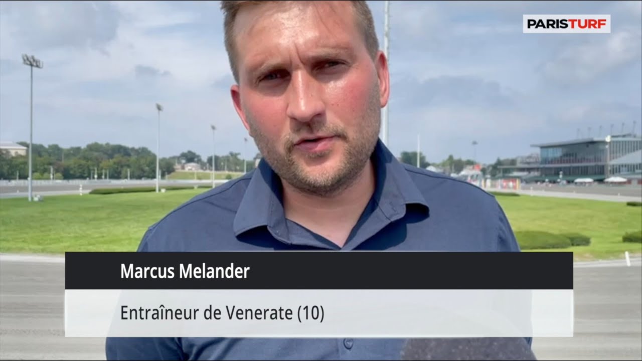 Yonkers (USA) : Marcus Melander évoque Venerate avant l’International Trot