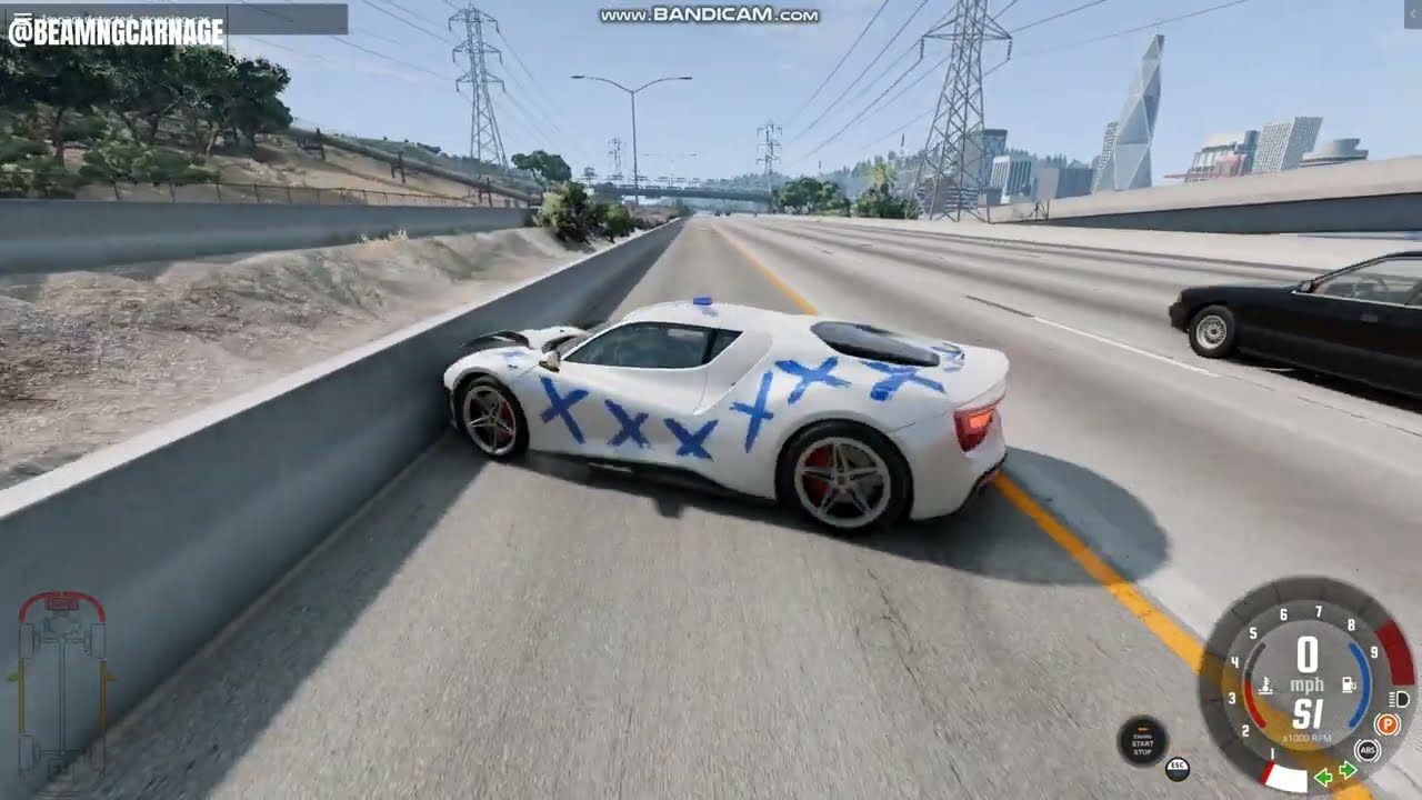 Massive Crash Compilation in BeamNG drive #217 - BeamNG Carnage
