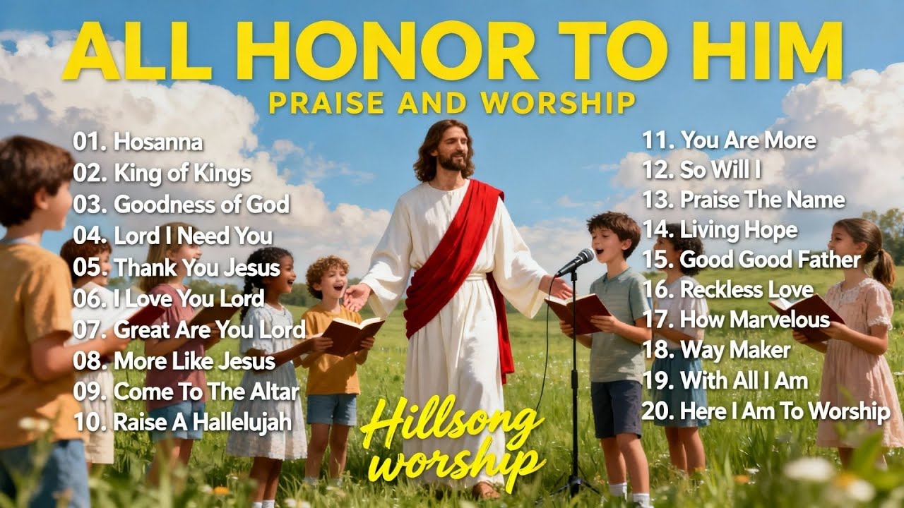 All Honor to Him – Praise & Worship for Devotion and Faith | Worship Playlist
