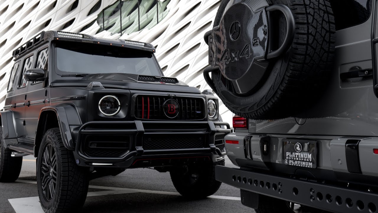 МИРОВОЙ ЭКСКЛЮЗИВ!!! BRABUS B700 НА ОСНОВЕ НОВОЙ ПЛАТФОРМЫ MERCEDES-BENZ AMG G63 4x4²