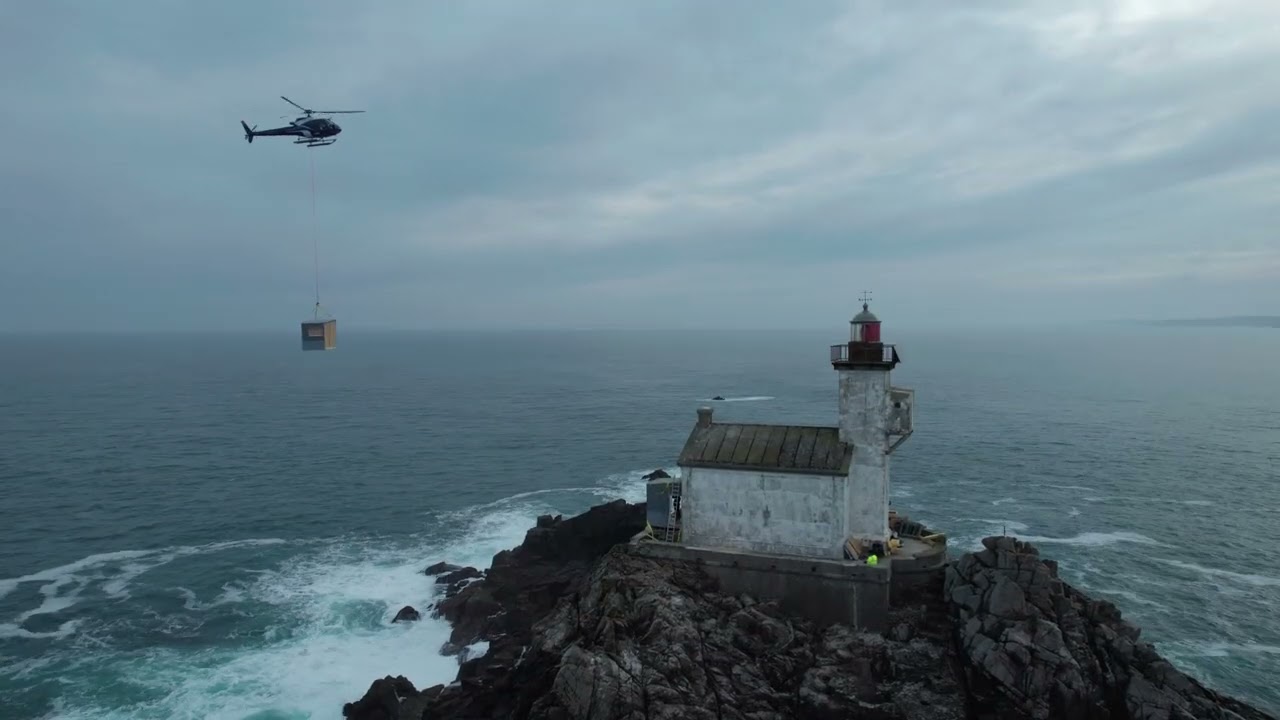 Phare de tevennec, un chantier exceptionnel, Tevennec lighthouse, an exceptional project, 04-2023