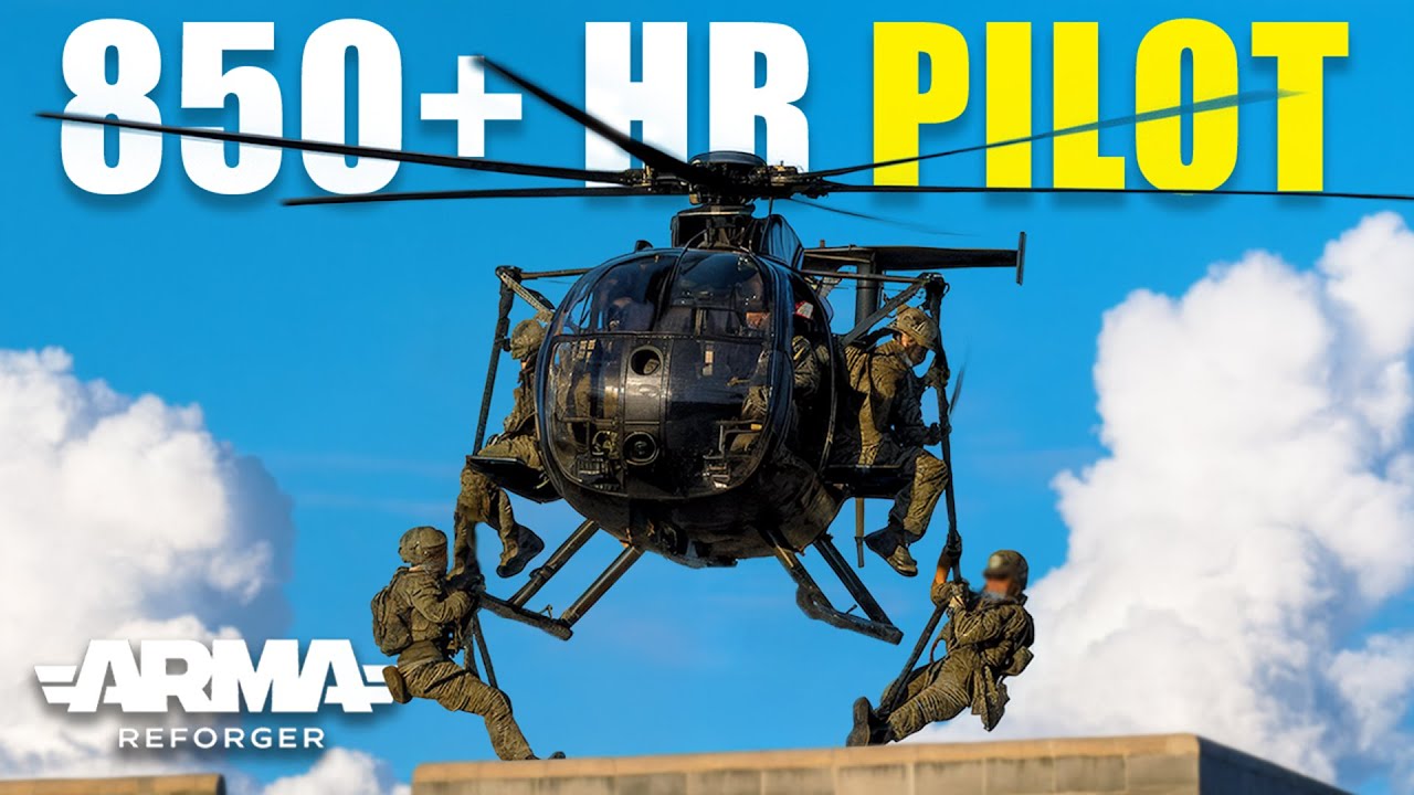 How a 850+ Hour Pilot Lands a Little Bird in Arma Reforger