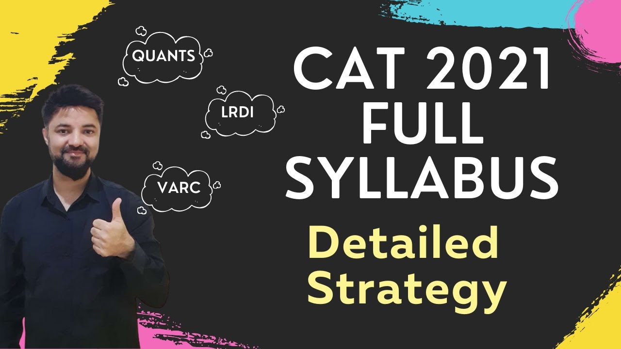 CAT Syllabus 2021 | Important Topics | Quant Verbal DILR | #CAT2021