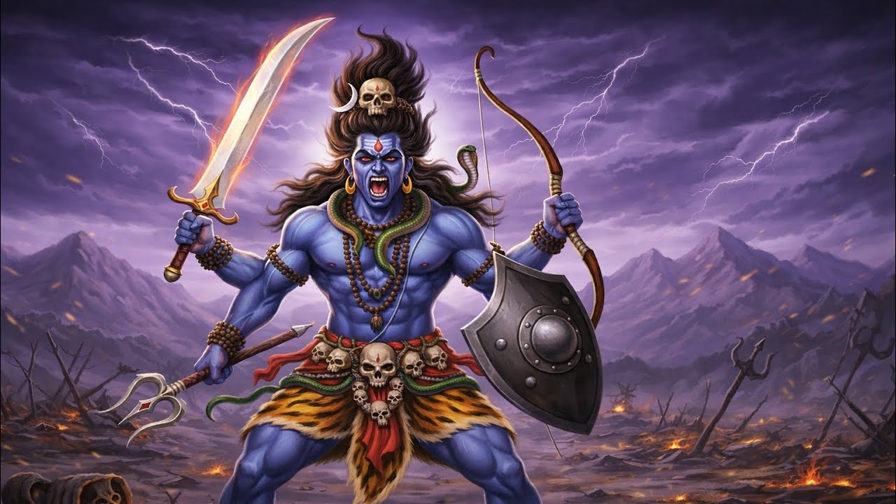 VEERBHADRA ANTHEM 🔱 Sanatani Phonk | Divine Warrior Rage | Dark Indian Trap Bass