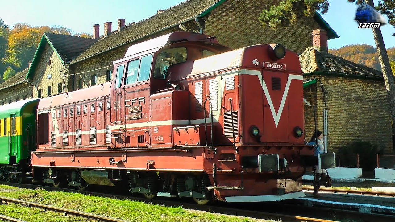 Oprire&Pornire Motor LDE1250 DF 69-0003-9 Engine Stop&Start Up in Gara Anina Station 24 October 2015