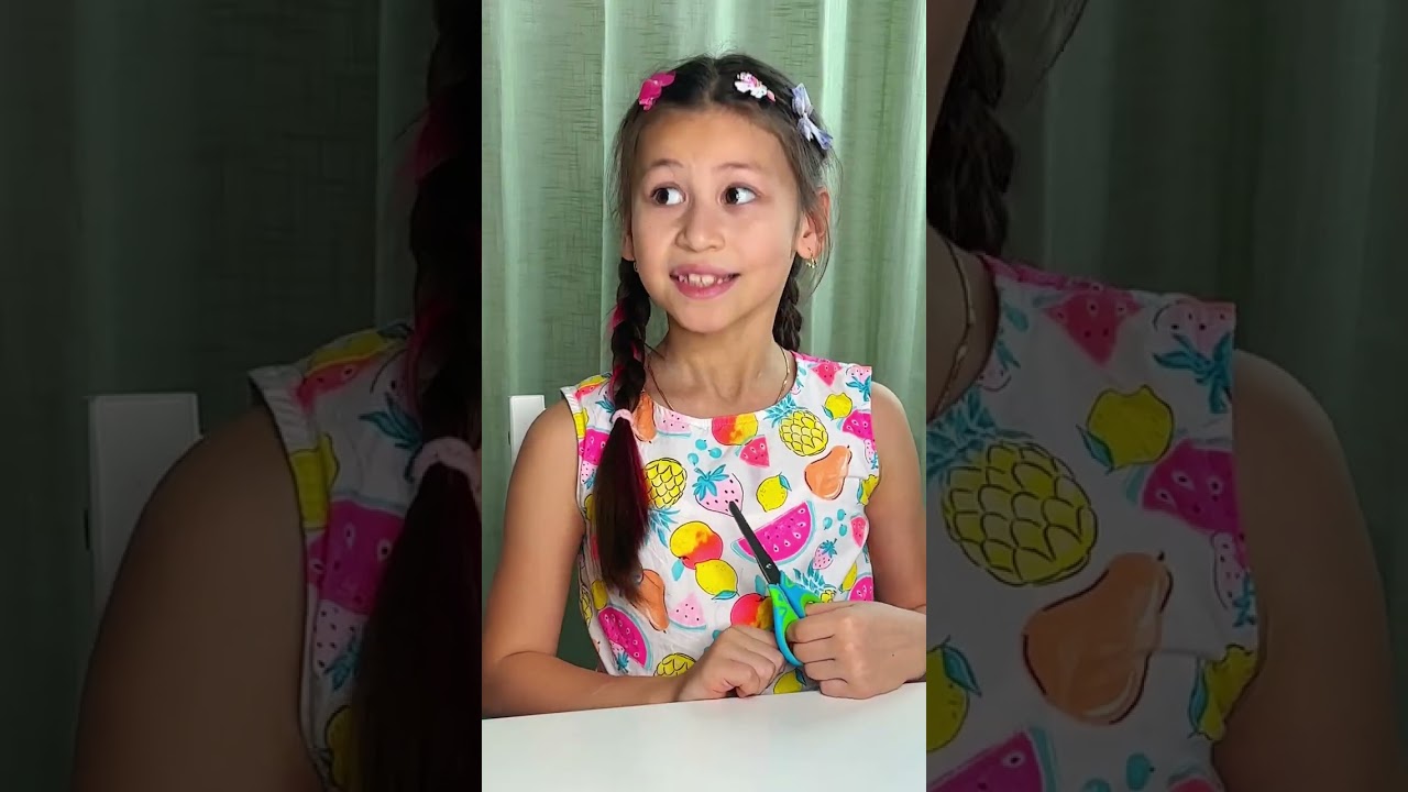Let's Learn to Cut Nails Safely! 💅✨A Fun Lesson for Kids! #crafts #shorts