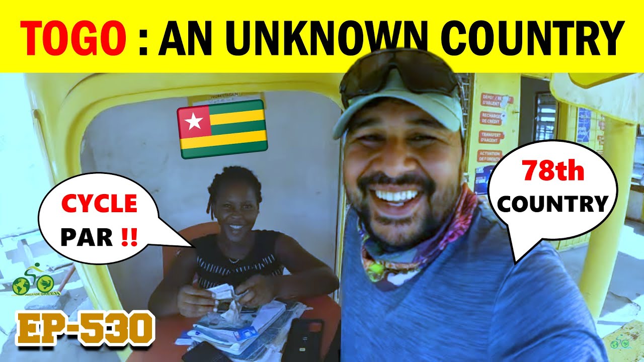 Unbelievable it's TOGO !! Smallest country of WEST AFRICA || Cycle Baba Ep-530