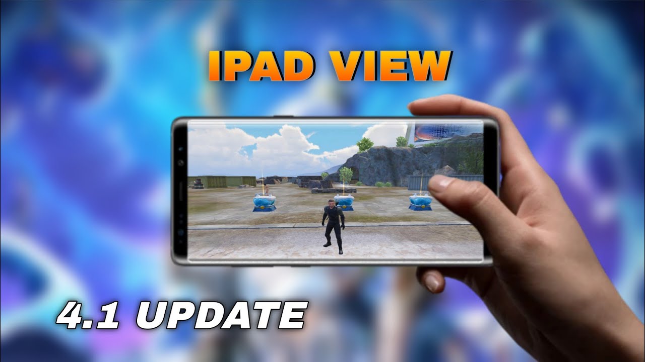 how to get iPad view in 4.1 update how to apply iPad view in Bgmi