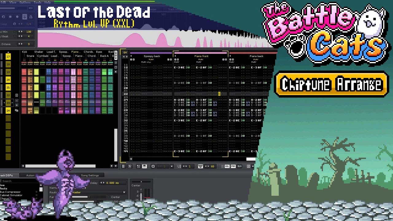 The Battle Cats - Last of the Dead (Death Angel Z-Onel's theme) [fanmade chiptune]
