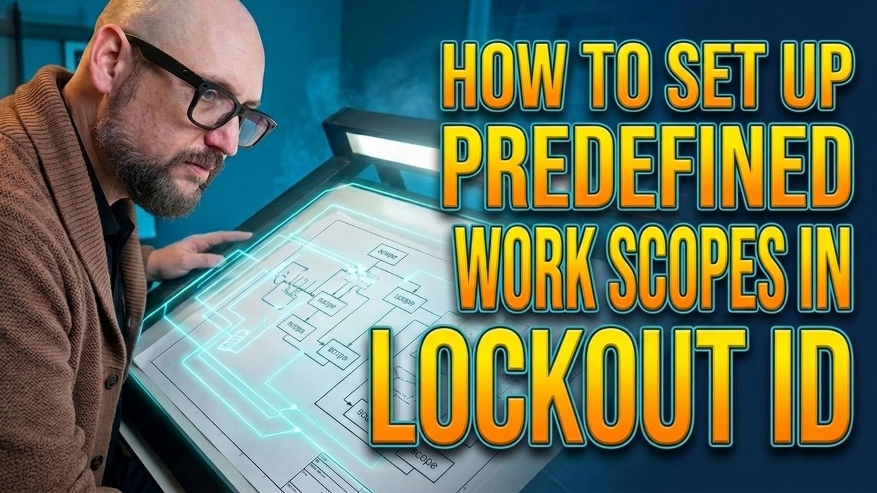 How to Set Up Predefined Work Scopes in Lockout ID
