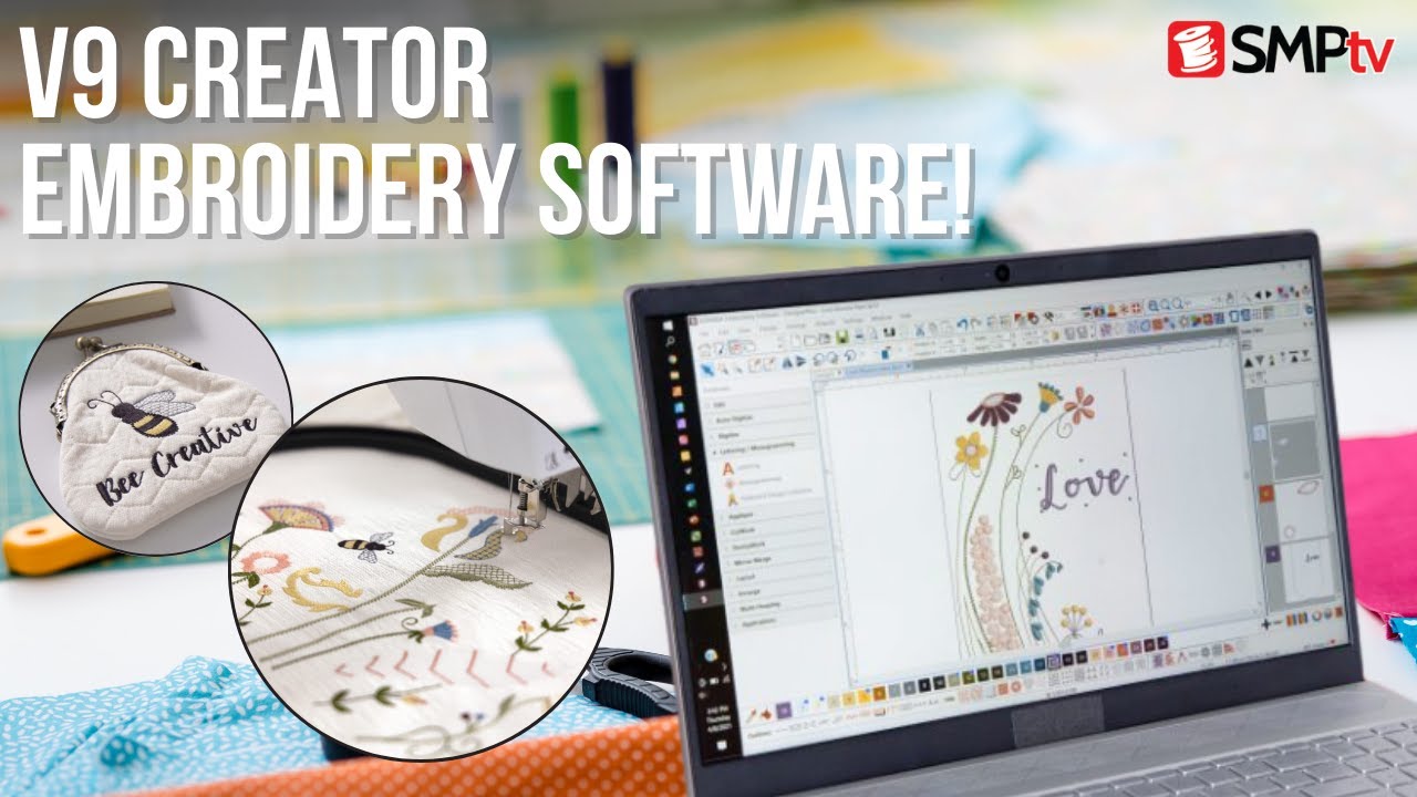 V9 CREATOR EMBROIDERY SOFTWARE DEMO! 💫🧵