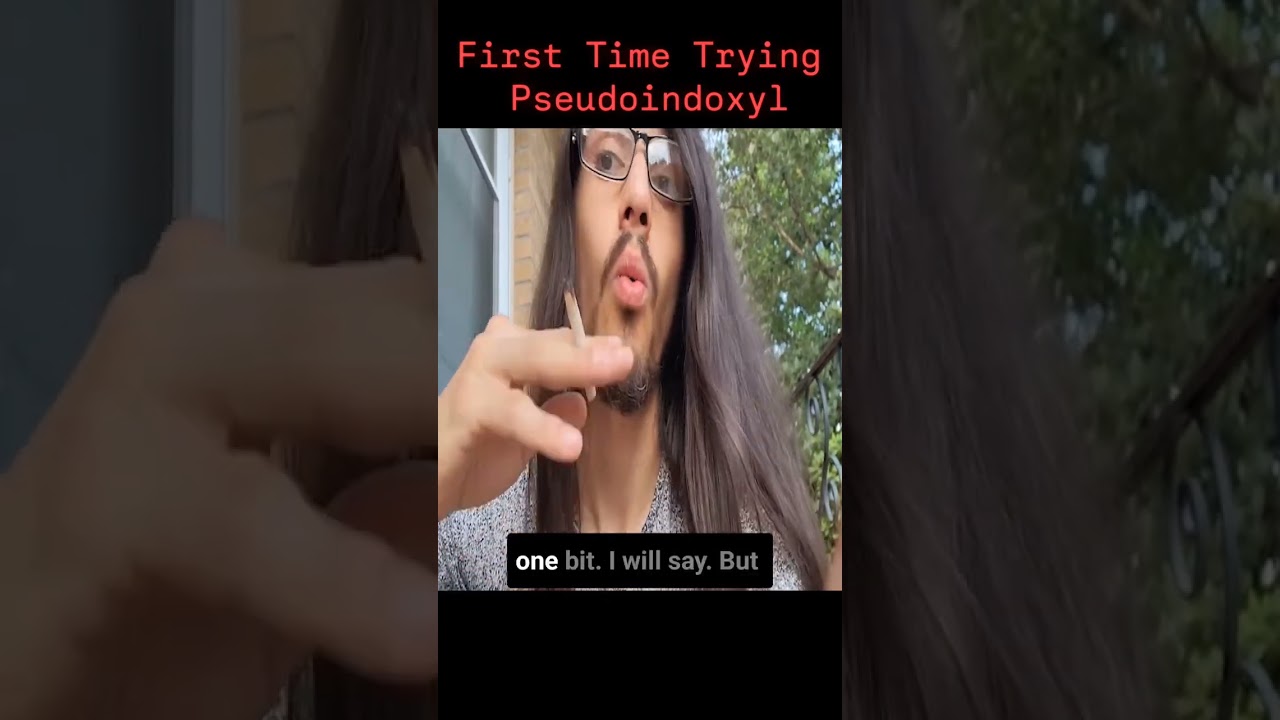 First Time Trying Pseudoindoxyl 