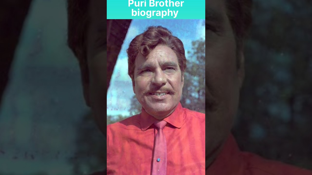 Amrish Puri Brother Biography #shorts