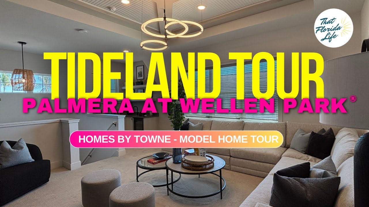 LARGEST FLOORPLAN! Homes by Towne Tideland Model Home Palmera at Wellen Park