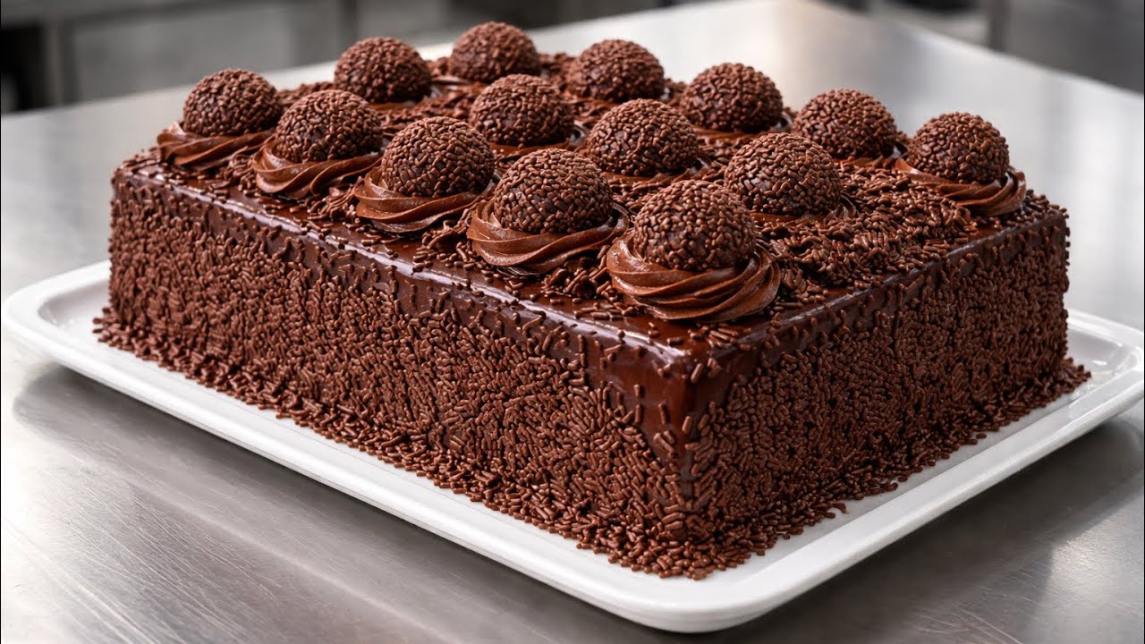 BOLO DE BRIGADEIRO 