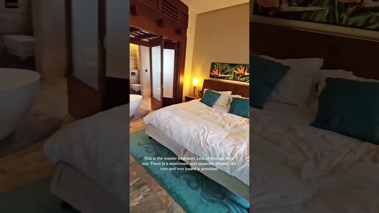 Sofitel Hotel Palm Jumeirah Dubai, 2 bed family apartment, accommodation #palm #5star