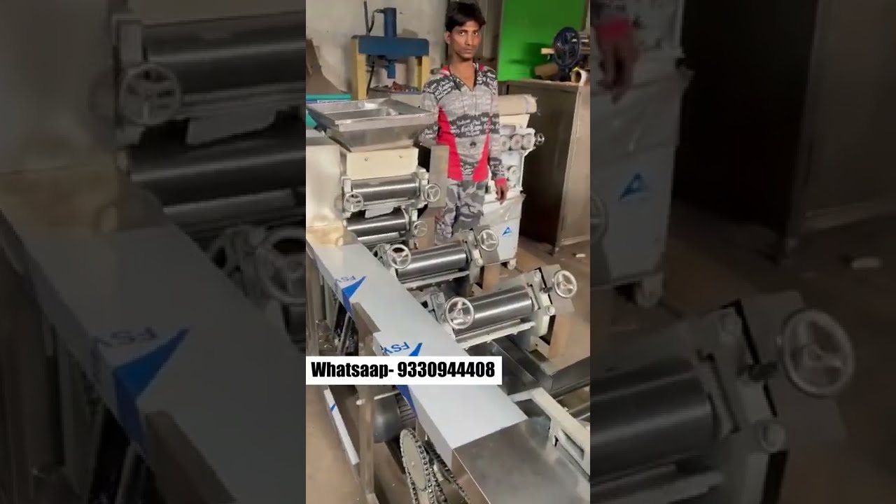 12 Roller Automatic noodle machine || Whatsaap Number : 9836232659 ||
