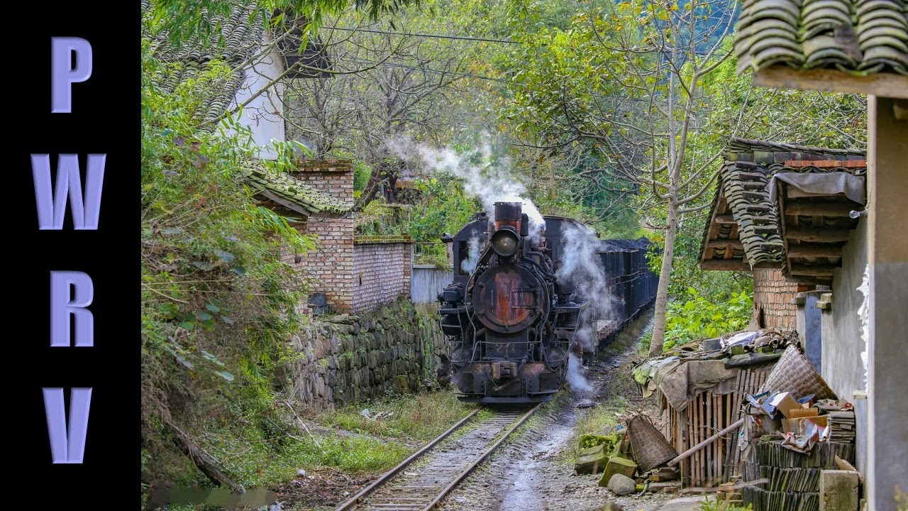 Chinese Railways - Rongshan Prison Steam 762mm Narrow Gauge Railway with C2 Class 0-8-0's #211 & 219