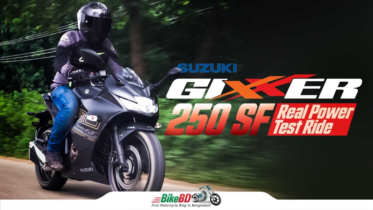 Suzuki Gixxer SF 250 Full Review 2025 | Price in Bangladesh, Mileage Test, Top Speed | BikeBD