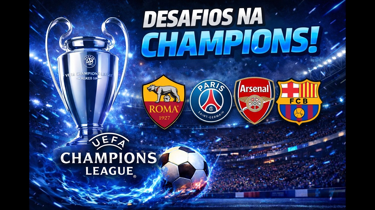 🔵🔵 eCHAMPIONS LEAGUE 🇪🇺 - RODADA 5 - MODO CARREIRA 2025/26 - P.2