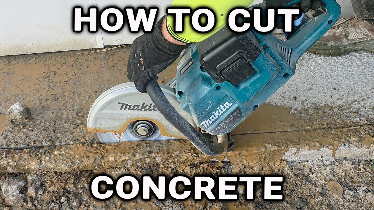 How to Cut Concrete as a DIY Home Renovation Enthusiast