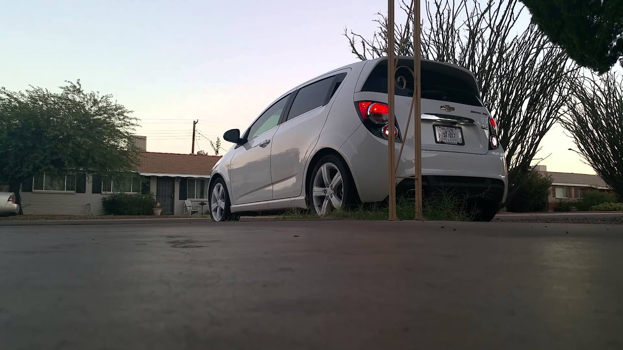 2015 Chevy Sonic RS straight pipe