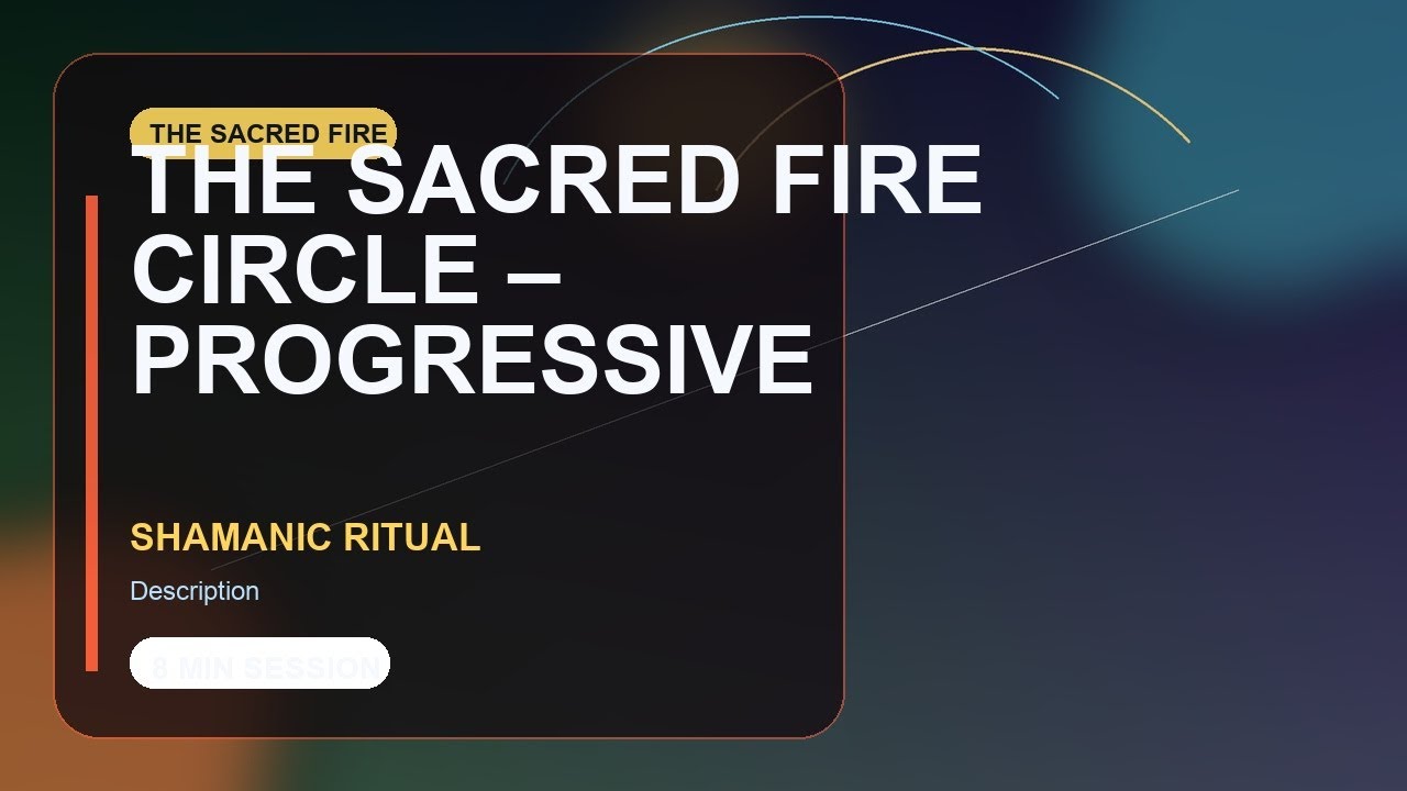 The Sacred Fire Circle &ndash; Progressive Tribal Drum Trance | Shamanic Ritual | 110 BPM